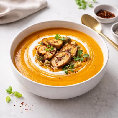 Image of Butternut Squash and Roasted Banana Soup South African