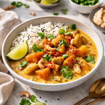Image of Butternut Squash and Sweet Potato Curry