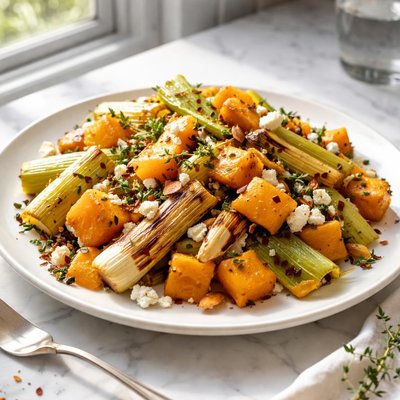 Image of Butternut Squash Leeks