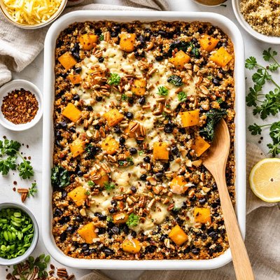 Image of Butternut Squash Quinoa Casserole