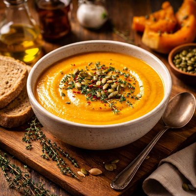 Image of Vegan Butternut Squash Soup