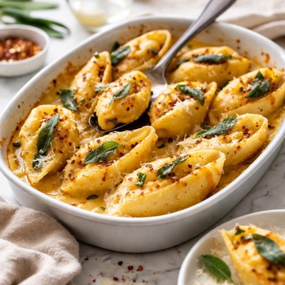 Image of Butternut Squash Stuffed Shells