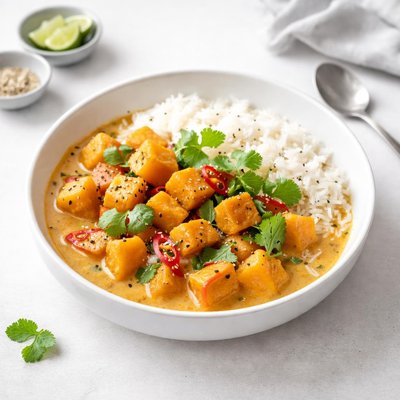 Image of Butternut Squash Sweet Potato Curry
