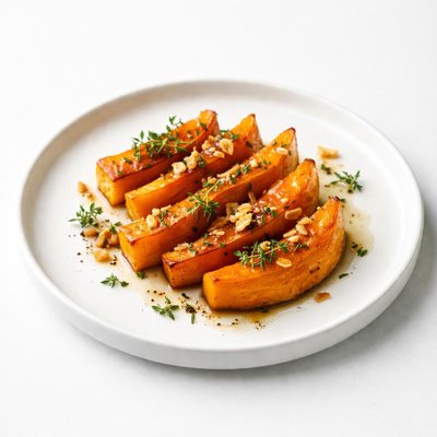 Image of Butternut Squash with Browned Butter and Thyme