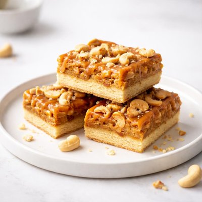 Image of Butterscotch and Cashew Bars