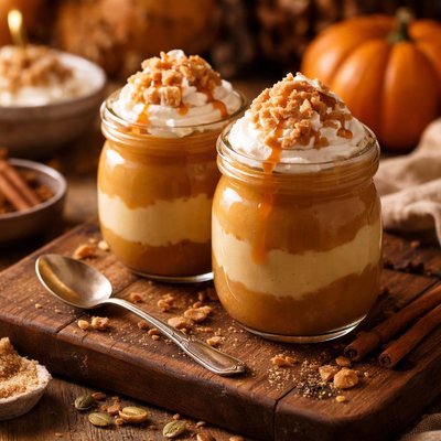 Image of Butterscotch and Pumpkin Pudding