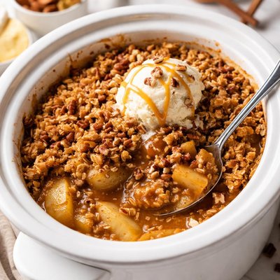 Image of Butterscotch Apple Crisp Crock Pot