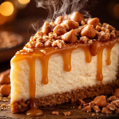 Image of Butterscotch Caramel Cheesecake