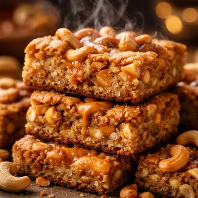 Image of Butterscotch Cashew Bars