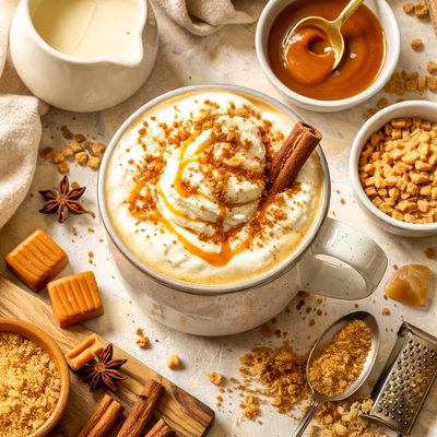 Image of Butterscotch Eggnog Latte
