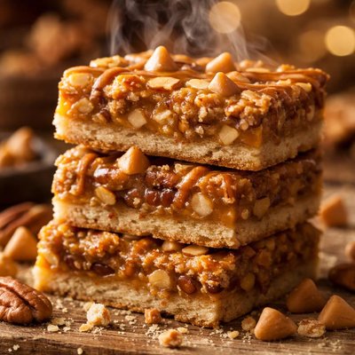 Image of Butterscotch Nut Bars