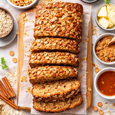 Image of Butterscotch Oatmeal Bread
