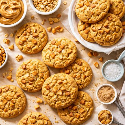 Image of Butterscotch Peanut Butter Cookies