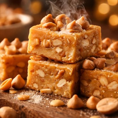 Image of Butterscotch Peanut Fudge