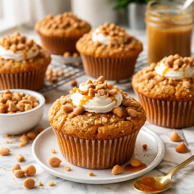 Image of Butterscotch Pudding Muffins
