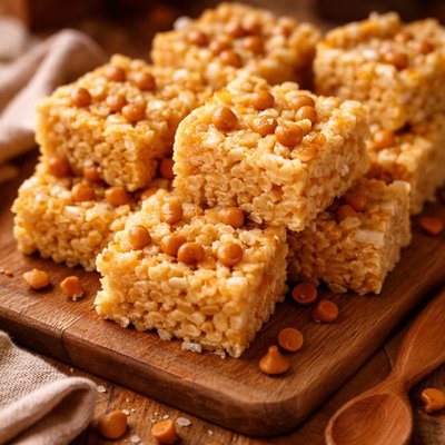 Image of Butterscotch Rice Krispies Treats