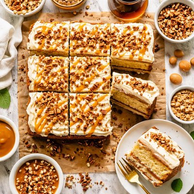 Image of Butterscotch Rum Ripple Cake