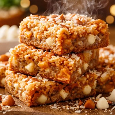 Image of Butterscotch White Chip Coconut Bars
