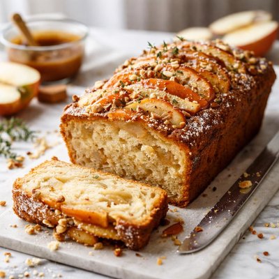 Image of Buttery Apple Loaf Cake