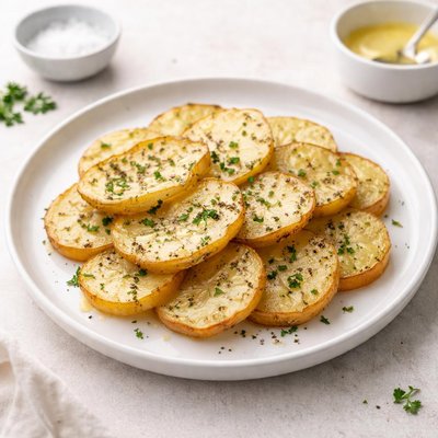 Image of Buttery Baked Potato Slices