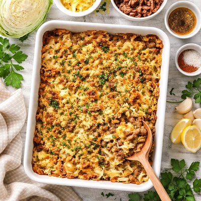 Image of Buttery Cabbage Casserole