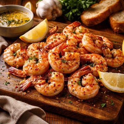 Image of Buttery Grilled Shrimp