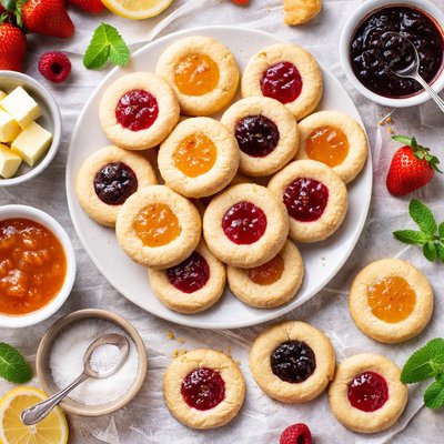 Image of Buttery Jam Cookies
