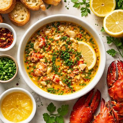 Image of Buttery Lobster Shellfish Dipping Sauce