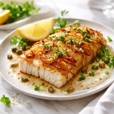 Image of Buttery Potato Crusted Fish
