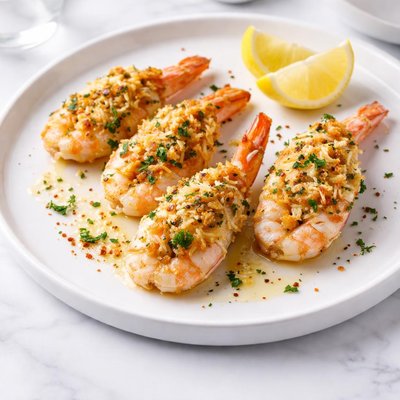 Image of Buttery Stuffed Shrimp