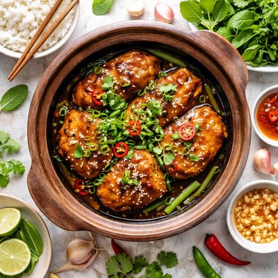 Image of Ca Kho to Vietnamese Fish in Caramel Sauce