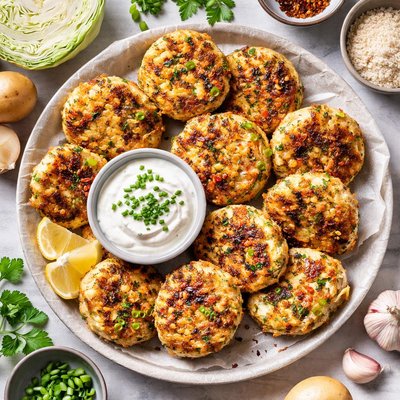 Image of Cabbage and Potato Cakes