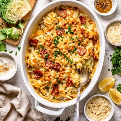 Image of Cabbage Au Gratin