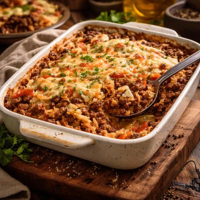 Image of Cabbage Beef Bake