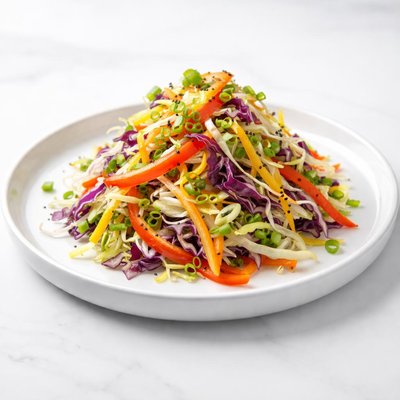 Image of Cabbage Bell Pepper Slaw