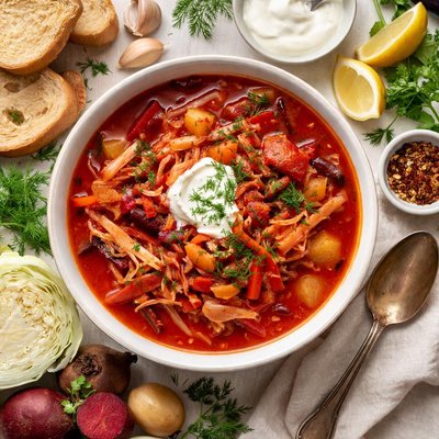 Image of Cabbage Borscht