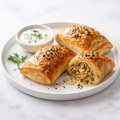Image of Cabbage Filled Pastries