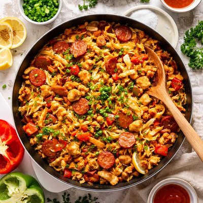 Image of Cabbage Jambalaya