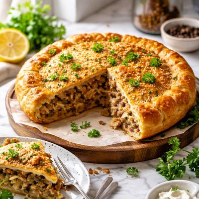 Image of Cabbage Meat Pie