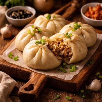 Image of Cabbage Pork Buns