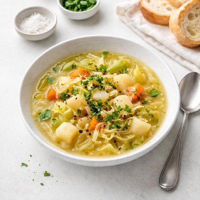 Image of Cabbage Potato Soup