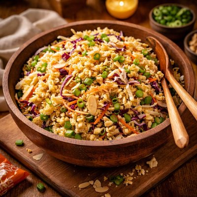 Image of Cabbage Salad Supreme Uses Top Ramen Noodles