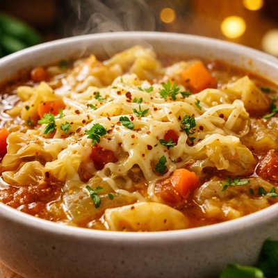 Image of Cabbage Soup with Cheese