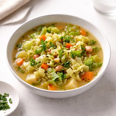 Image of Cabbage Veggie Soup