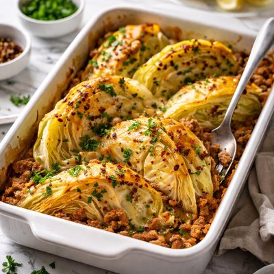 Image of Cabbage Wedge Casserole