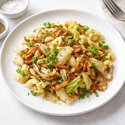 Image of Cabbage with Onions Chou Lyonnaise
