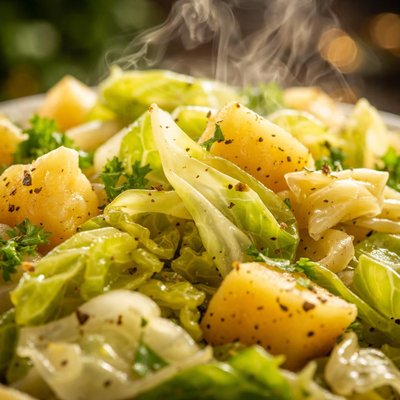 Image of Cabbage with Potatoes