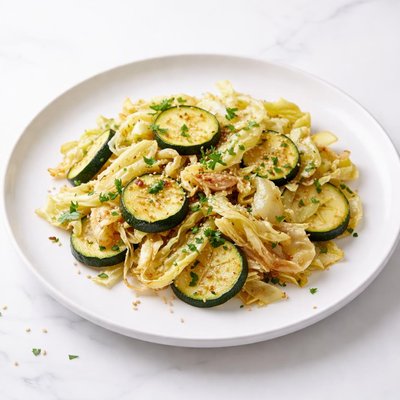 Image of Cabbage Zucchini Stir Fry