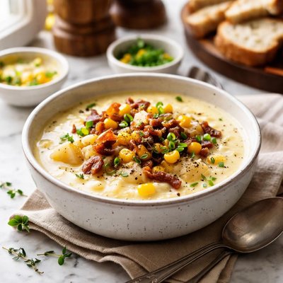 Image of Cabin Corn Chowder
