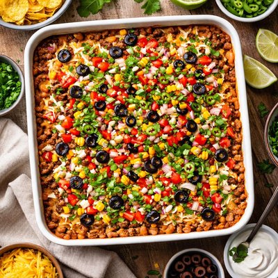 Image of Cabin Fever Game Night Taco Dip